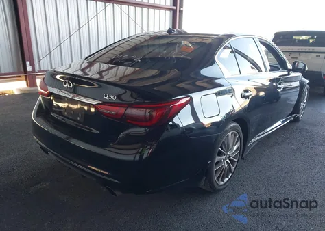 2018 Infiniti Q50 3.0T Luxe из США, поврежденный, VIN JN1EV7AP1JM364324